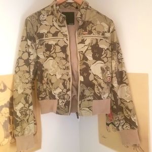 Hurley Rose Camo Bomber Jacket